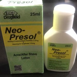 Neo-Presol is an excellent lotion for acne and after shave.